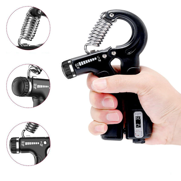 5-częściowy wzmacniacz chwytu dłoni, z licznikiem-2