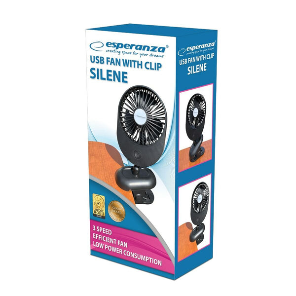 Table Fan Esperanza EHF103K Black-1