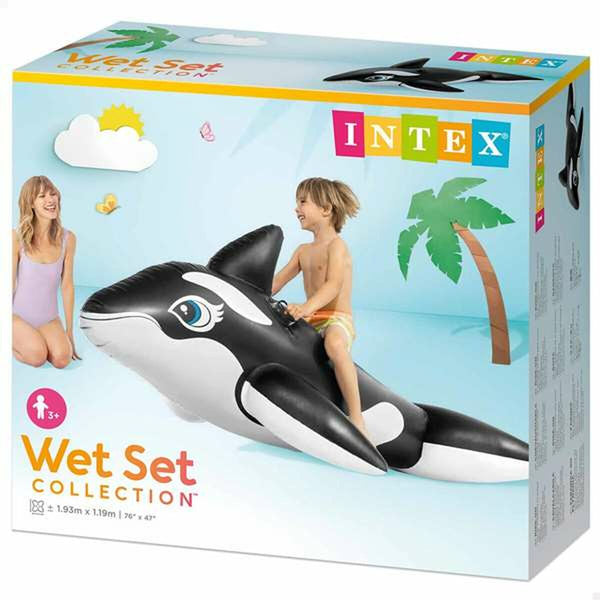 Inflatable Intex Whale 193 x 119 cm-3