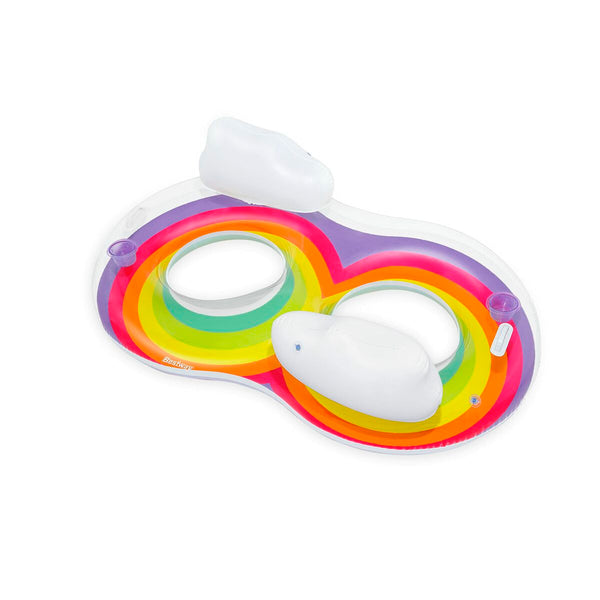 Inflatable Wheel Bestway Rainbow 186 x 116 cm-13