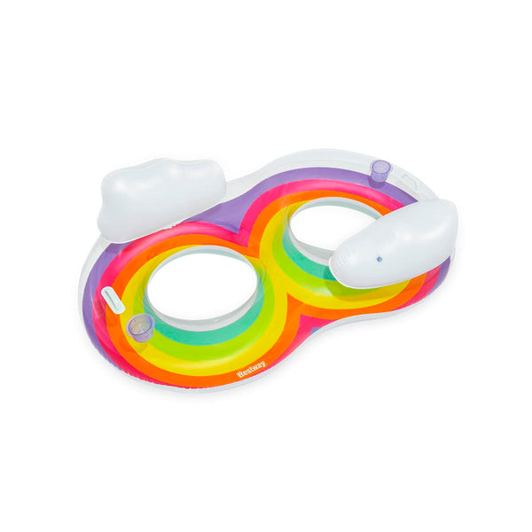 Inflatable Wheel Bestway Rainbow 186 x 116 cm-9