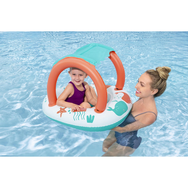 Bestway Inflatable Kids Boat Comfort 84x67 cm +3 Years Beach Pool 34203-1