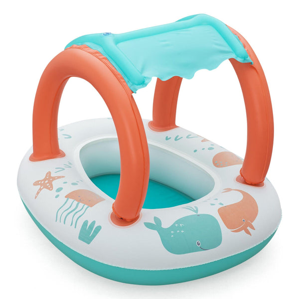 Bestway Inflatable Kids Boat Comfort 84x67 cm +3 Years Beach Pool 34203-3