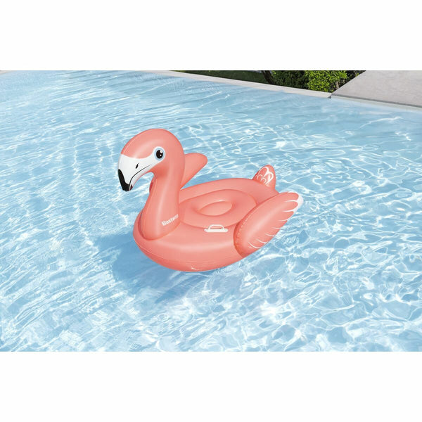 Bestway Inflatable Flamingo with Handles 138x107 cm +3 Years Beach & Pool 41525-1