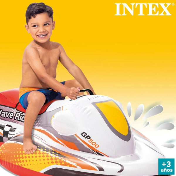 Inflatable pool figure Intex Wave RIder Motorbike 117 x 58 x 77 cm (6 Units)-1
