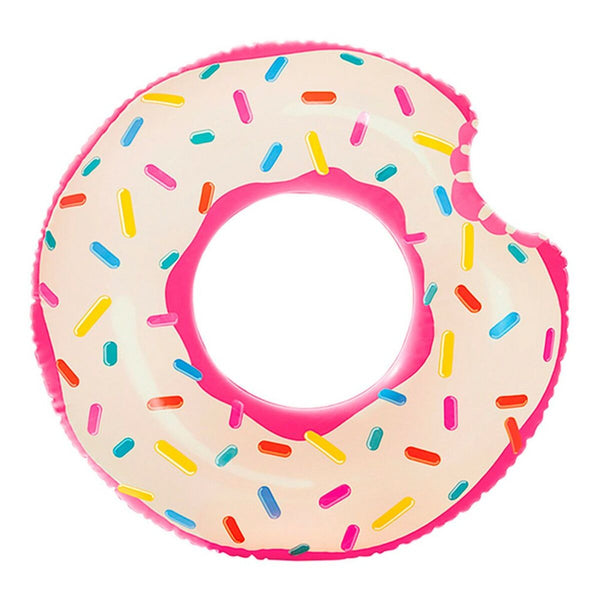 Inflatable Wheel Intex Donut Pink 107 x 99 x 23 cm (12 Units)-4