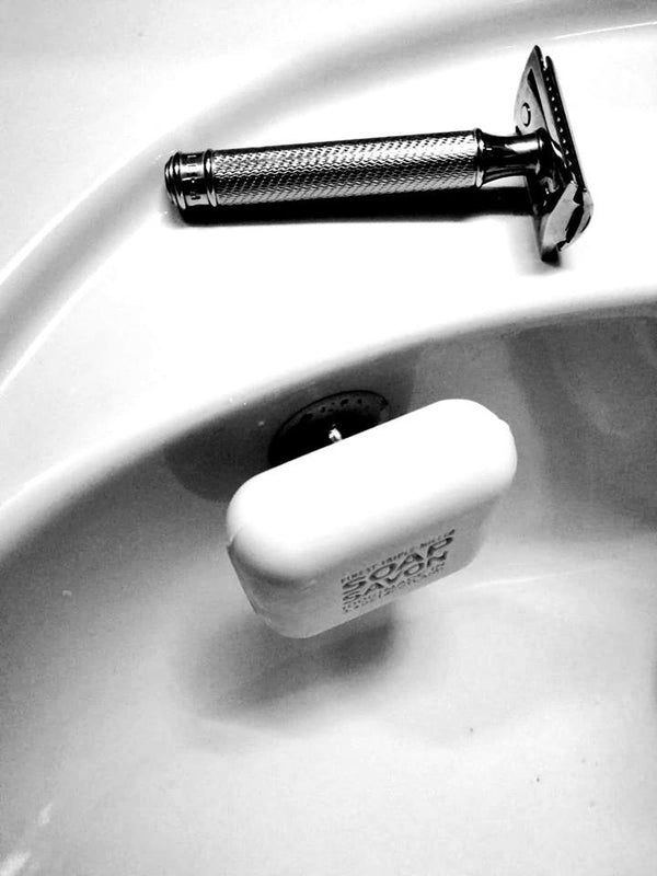 SAVONT Original Magnetic floating soap holder | Always dry & clean | Soap dish dispenser drainer for shower or sink-3