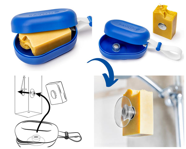 SAVONT Original Traveler Soap Box | Always dry & clean | soap tin case-2