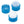 Foot Massager Mpm MMS-01 Blue White 70 W-2