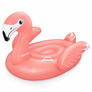 Bestway Inflatable Flamingo with Handles 138x107 cm +3 Years Beach & Pool 41525-0