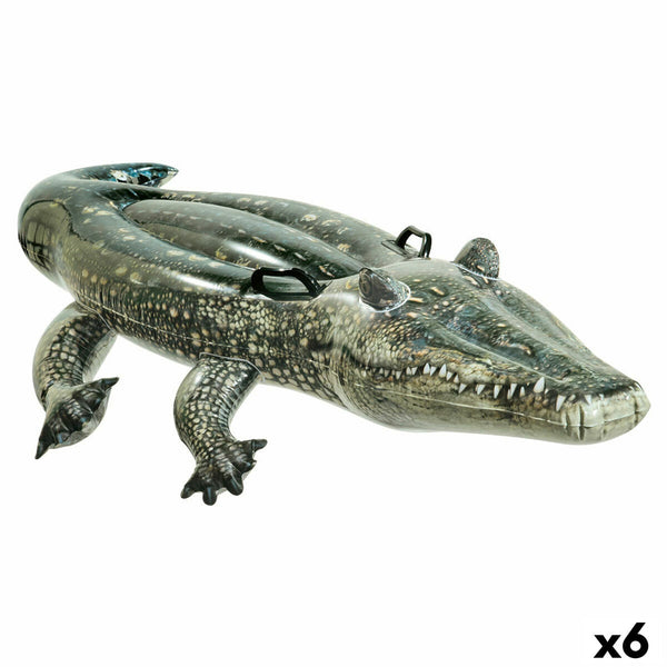 Inflatable pool figure Intex Crocodile 86 x 20 x 170 cm (6 Units)-4