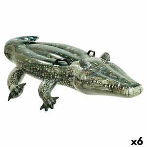 Inflatable pool figure Intex Crocodile 86 x 20 x 170 cm (6 Units)-0