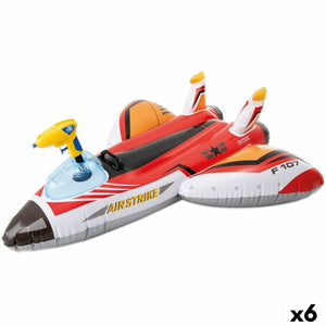 Air mattress Intex Water Pistol Aeroplane 117 x 117 cm (6 Units)-0