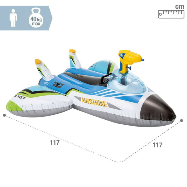 Air mattress Intex Water Pistol Aeroplane 117 x 117 cm (6 Units)-3